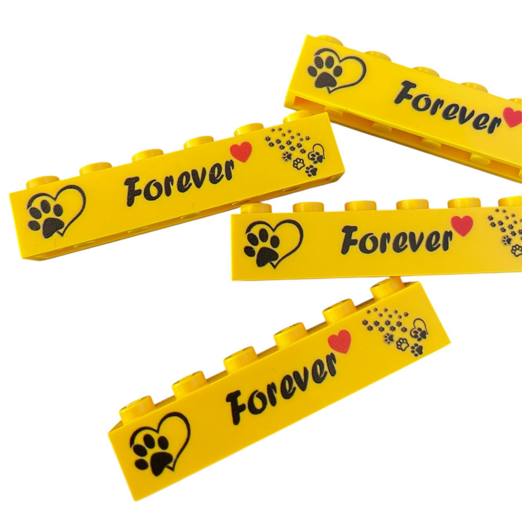 Brique 1x6 Forever animal