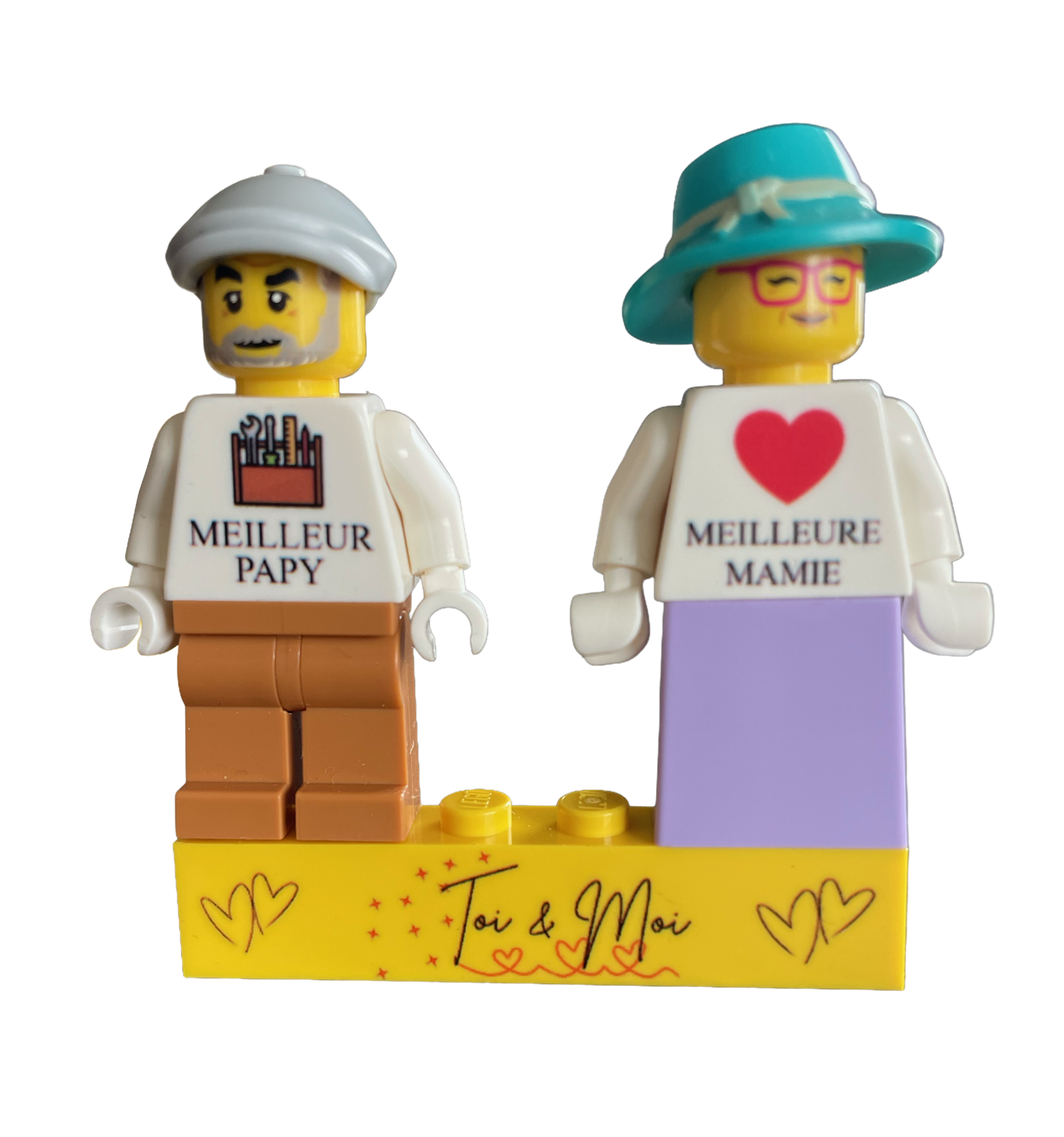 Brique 1x6 Toi & Moi Rêve de briques