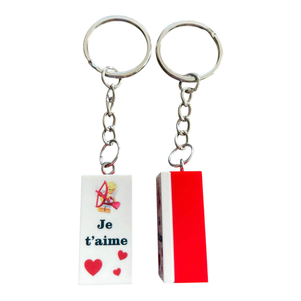 Porte clé Je t'aime