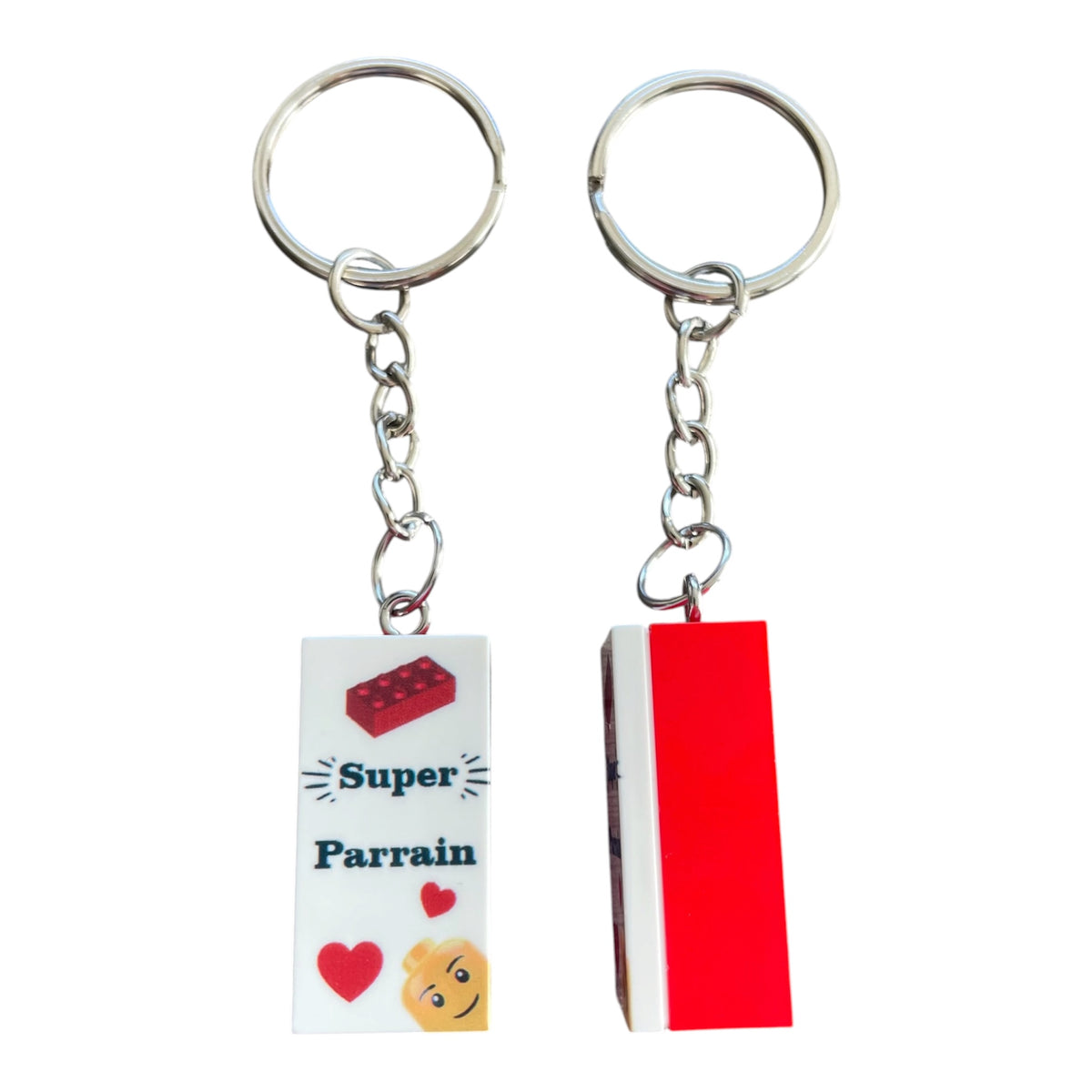 Porte clé Super Parrain