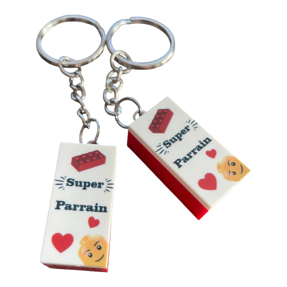 Porte clé Super Parrain